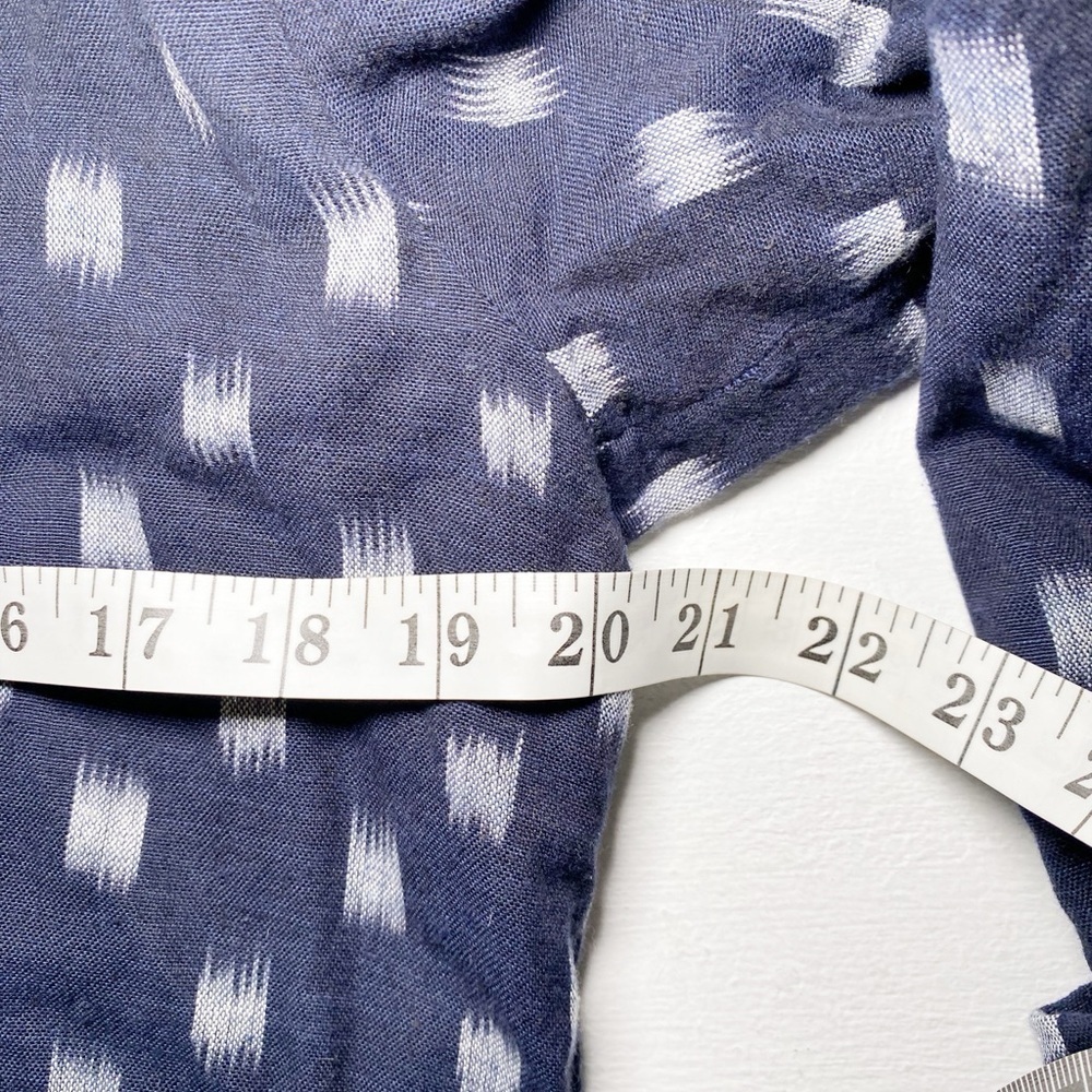 Ulla Johnson Blue White Indigo Ikat Print Corsica Dress - Picture 10 of 16